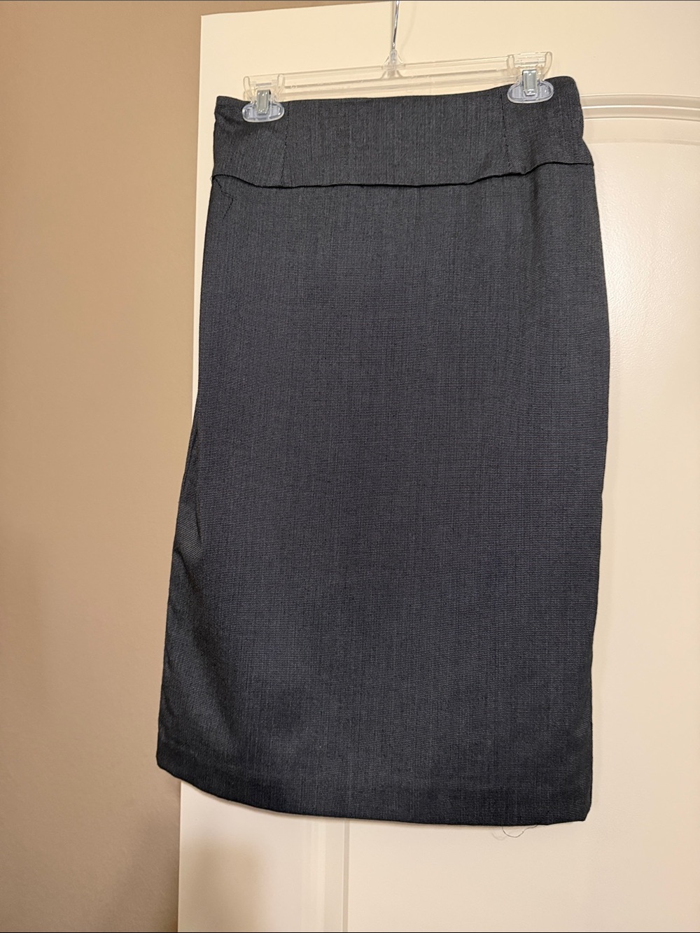 Worthington Charcoal Gray Pencil Skirt